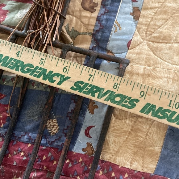 Decorative country primitive indoor/outdoor wall hanging, garden - Picture 4 of 4